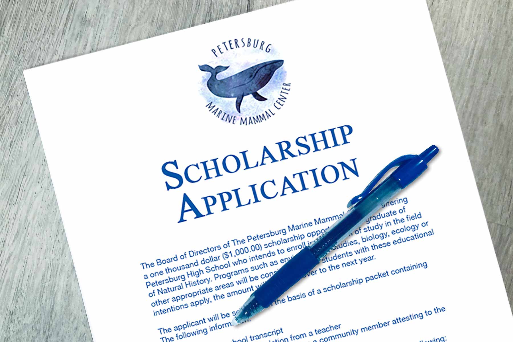 Scholarship Application